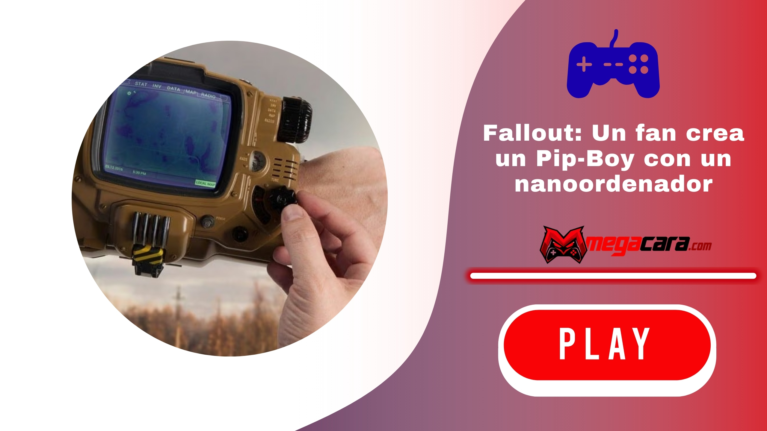 Fallout: Un fan crea un Pip-Boy con un nanoordenador