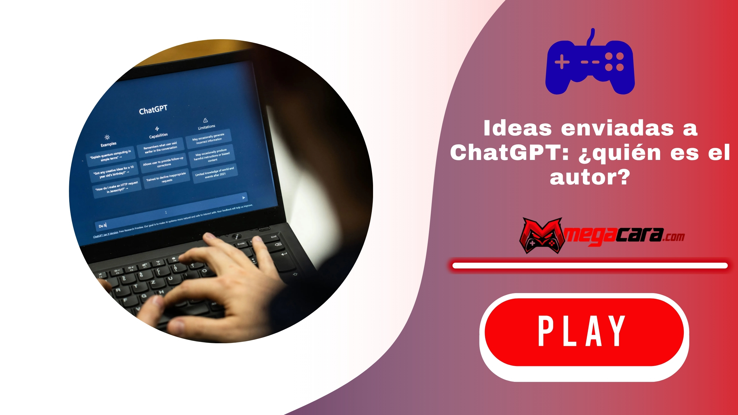 Si tengo una idea para una historia y la envía a ChatGPT, ¿quién es el autor?